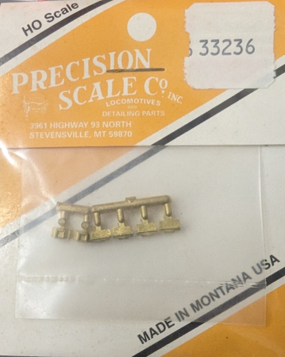 Precision Scale Company 33236 HO Vent, Single, Garland, Cleristory Mount (6)