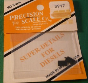 Precision Scale Company 3917 HO Alco Turbo-Charger Vent Screen (Pack of 2)