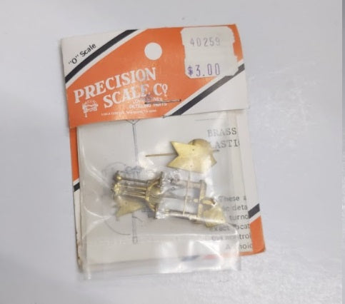 Precision Scale Company 40259 O Switch Stand Kit Brass