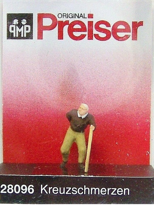 Preiser 28096 HO Man with Backache Figure