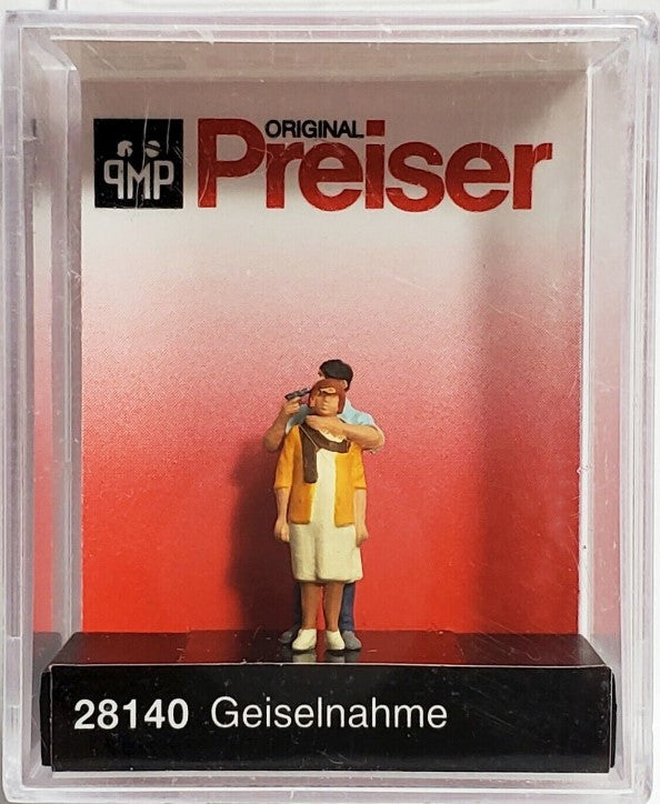 Preiser 28140 HO Hostage Situation Figures (Set of 2)