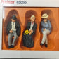 Preiser 45055 G Early 1900's Seated Passengers (Set of 3)