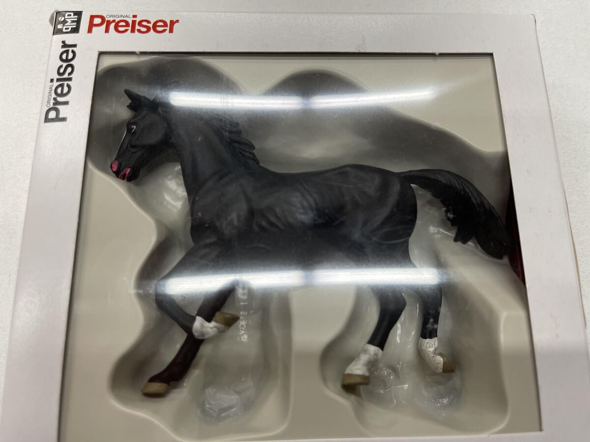 Preiser 47022 G Animals - Trotting Horse Figure