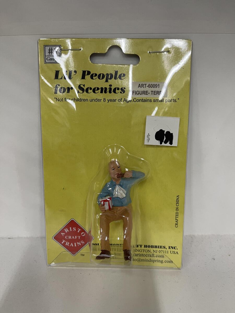 Aristo-Craft 60091 G Seated Man Eating Chicken Figure