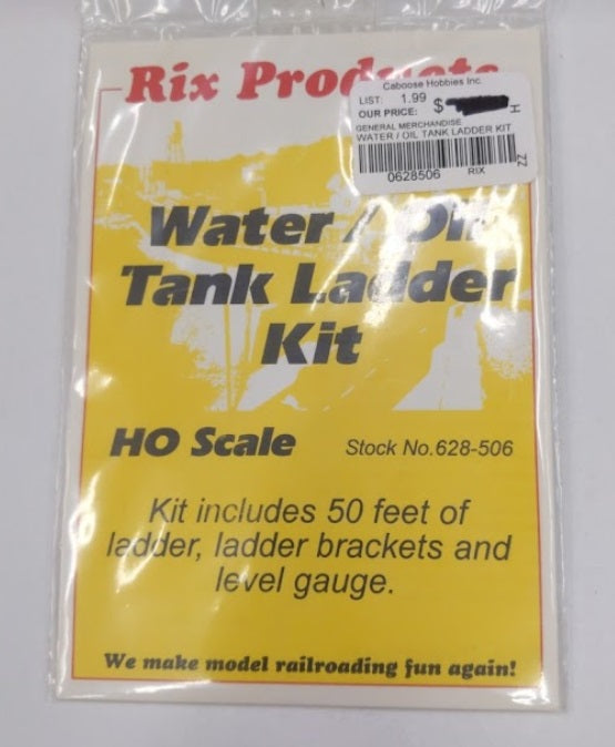 Rix Products 628-506 Water/Oil Tank Ladder Kit