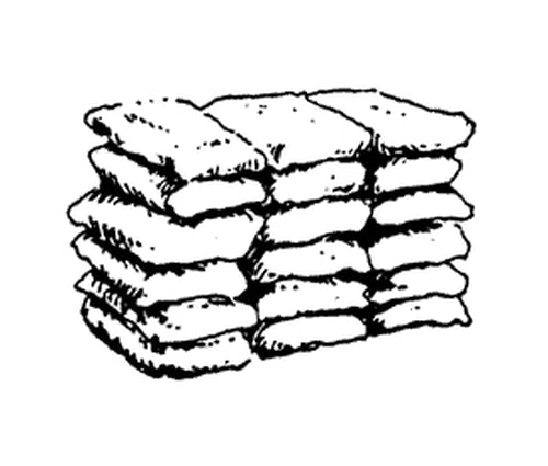Scale Structures 2127 Stack of 18 sacks