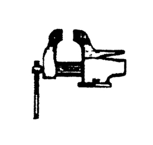 Scale Structures 2209 HO Vice with Jaws Closed on Stand (Pack of 3)