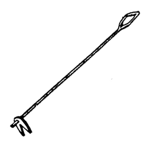 Scale Structures 2224 HO Scale White Metal Coal Rakes (Pack of 4)