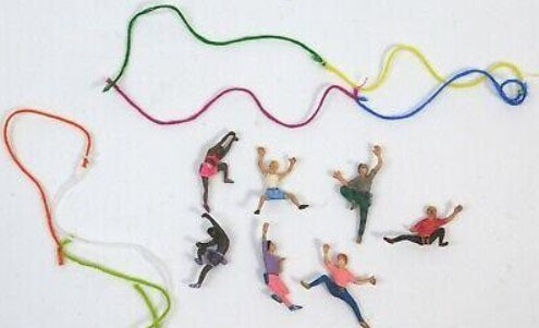 Scenic Express EX1707 O Technical Rock Climber Figures (Set of 7)