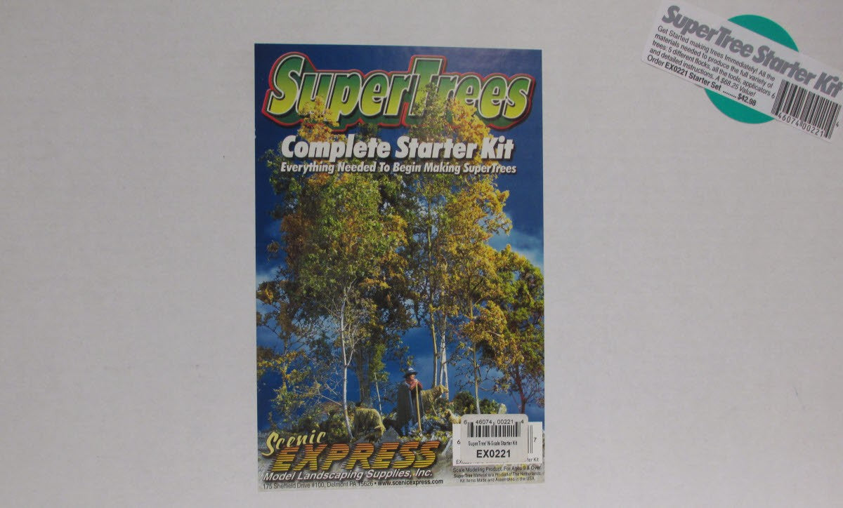 Scenic Express EX0221 N Scale SuperTree Starter Kit