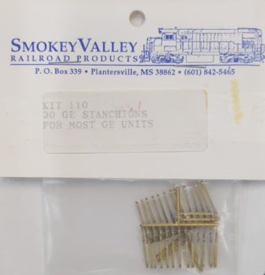 Smokey Valley RR Products HO 110 Stanchion GE Units 30