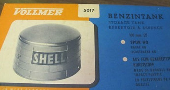 Vollmer 5017 HO Benzintank Storage Tanks Kit (Pack of 2)