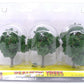 Woodland Scenics TR1507 N/HO/O 3" - 4" Medium Green Realistic Trees (Pack of 3)