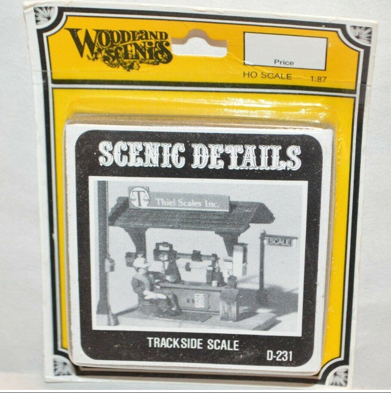 Woodland Scenics D231 HO Scenic Details Trackside Scale Kit