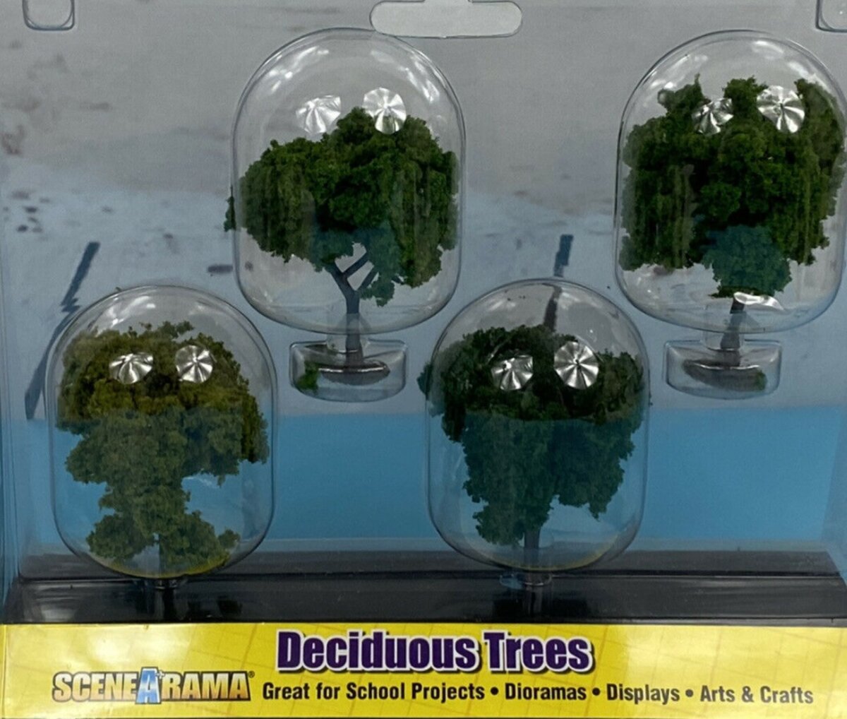 Woodland Scenics SP4150 N Scene-A-Rama 2" - 3" Deciduous Trees (Pack of 4)