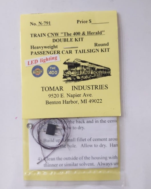 Tomar Industries 791 Train CNW 
