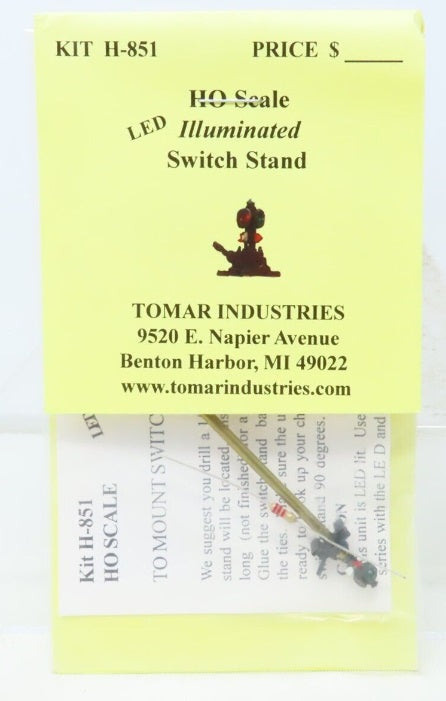 Tomar Industries 851 HO Assembled Illuminated Switch Stand