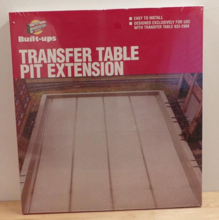 Walthers 933-2969 HO Transfer Table Pit Extension Series Built-Up Cornerstone