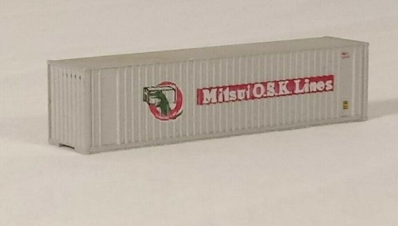 Walthers 933-3406 N Mitsui OSK Lines 40' High-Cube Container