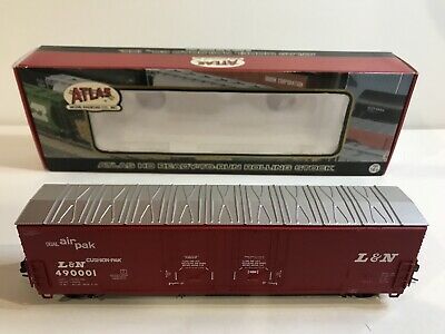 Atlas 20000341 HO L&N RTR 53' Double Plug Door Box #490001