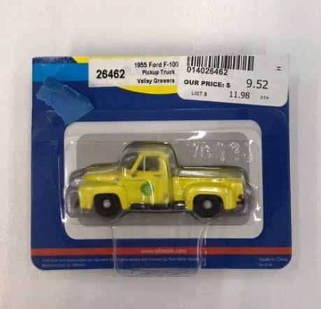 Athearn 26462 HO Valley Growers 1955 Ford F-100 Pickup