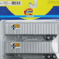 Athearn 70961 HO Santa Fe 40' Fruehauf Exterior Post-Z Van (Pack of 2)