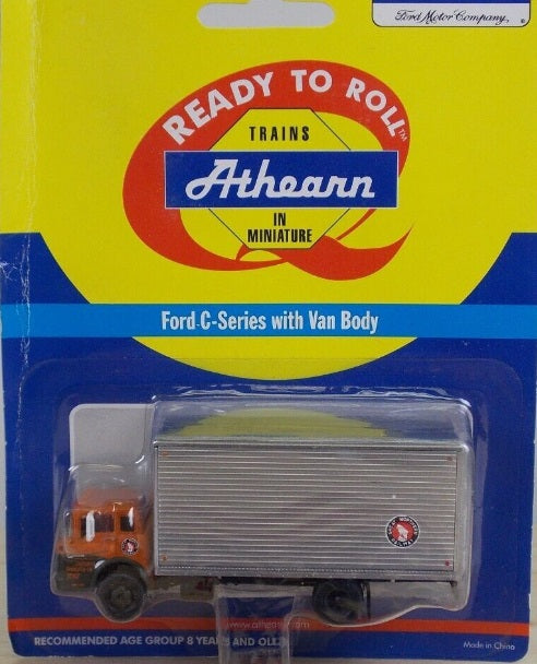 Athearn 2750 HO Tan Great Northern Ford C Series W/Van Body Box Truck