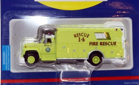 Athearn 92042 HO Rescue Fire Ford F-850 Rescue Truck FPD #14