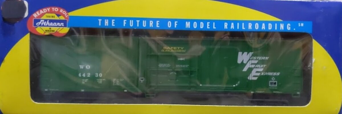 Athearn 7100 Western Fruit Express WO Green 57'''' Mechanical Reefer # 44230