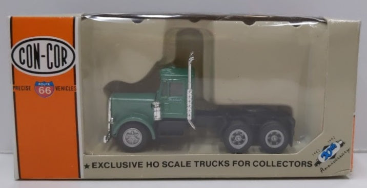 Con-Cor 0004-642000 (01) HO Green T600A Kenworth Tractor W/O Sleeper