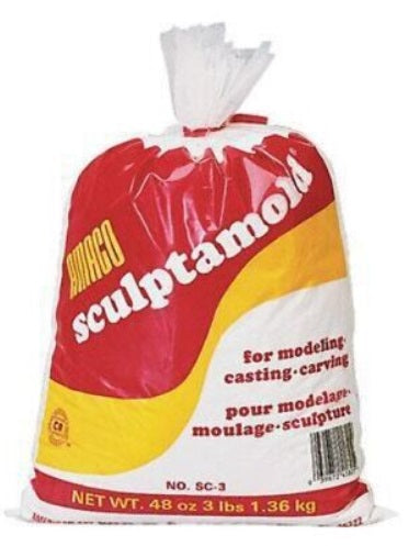 American Art Clay 41821C Sculptamold Modeling Compound 3 Lbs. Bag