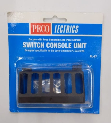 Peco PL-27 HO Switch Console Unit