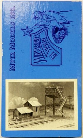 Muir Models 570 HO Scale Reno Concrete Plant Building Kit