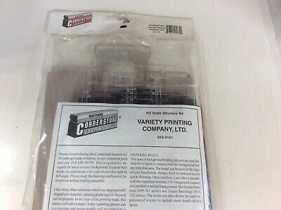 Walthers 933-3161 HO Variety Printing Company LTD Building Front Kit