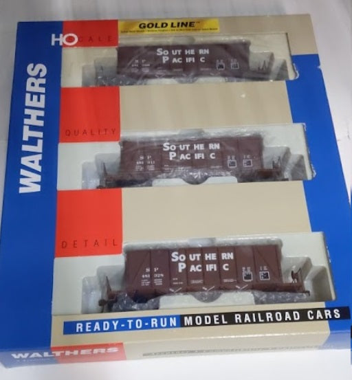 Walthers 932-37068 HO Scale Gold Line SP Ortner Aggregate Cars (Pack of 3)