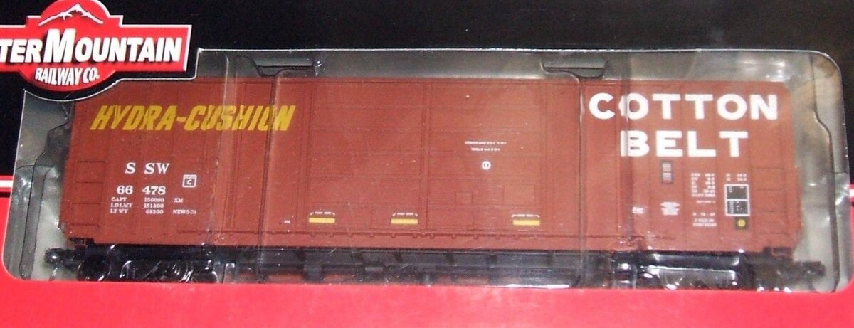InterMountain 48309-11 HO 5283 Boxcar Cotton Belt Car # 66478