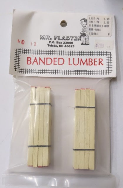 Mr. Plaster HO13 HO Banded Lumber Load