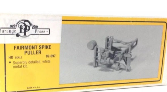 Durango Press 92-097 HO Scale Fairmont Spike Puller Kit