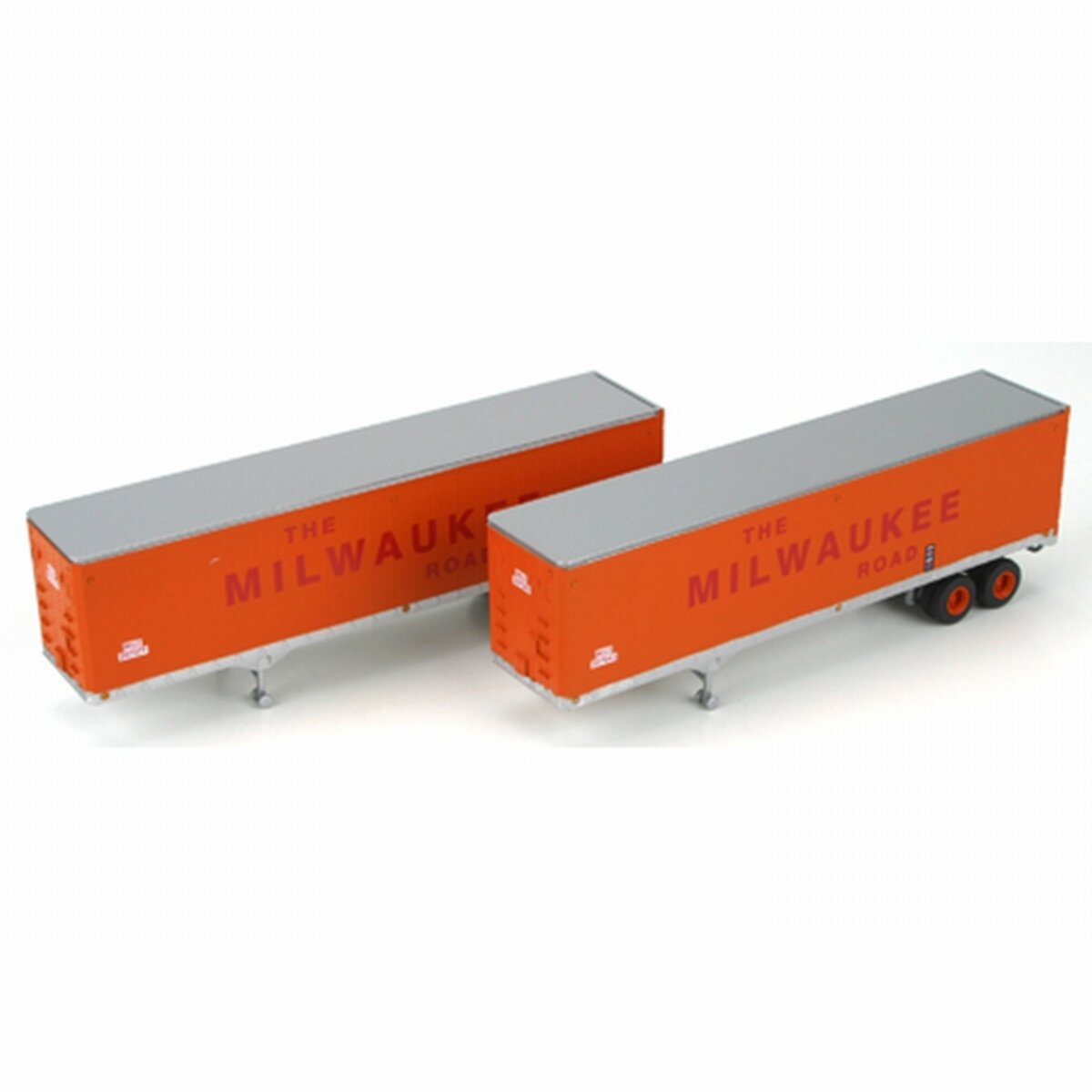 Athearn 70482 HO Milwaukee Road 40' Trailers (Set of 2)