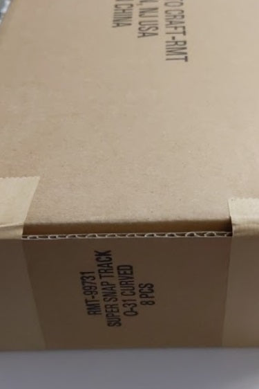 K-Line Polk Aristo Craft 99731 O-31 Curved SuperSnap Track Sections (Pack of 8)