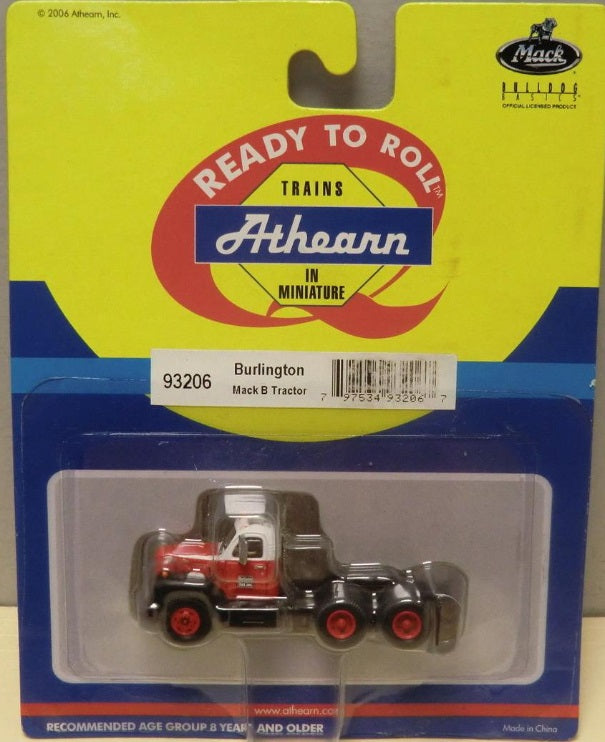 Athearn 93206 HO Burlington Mack B Tractor Ready To Roll