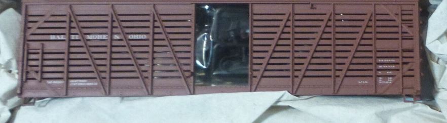 Accurail 47201 HO 40' Wood Stock Car, B&O Kit