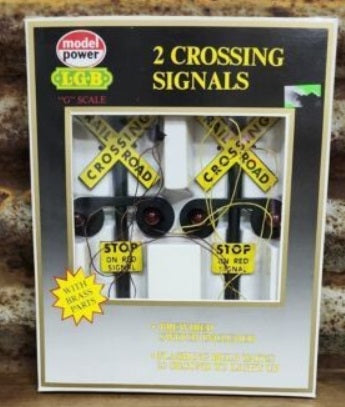 Model Power 969 G Crossing Signal With Switch (Pack of 2)