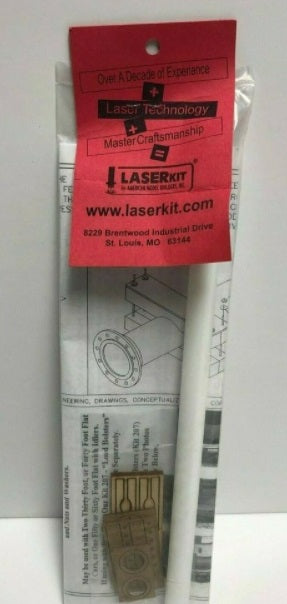 American Model Builders 208 Laser Art Flanged Pipe Load & Blocking Kit