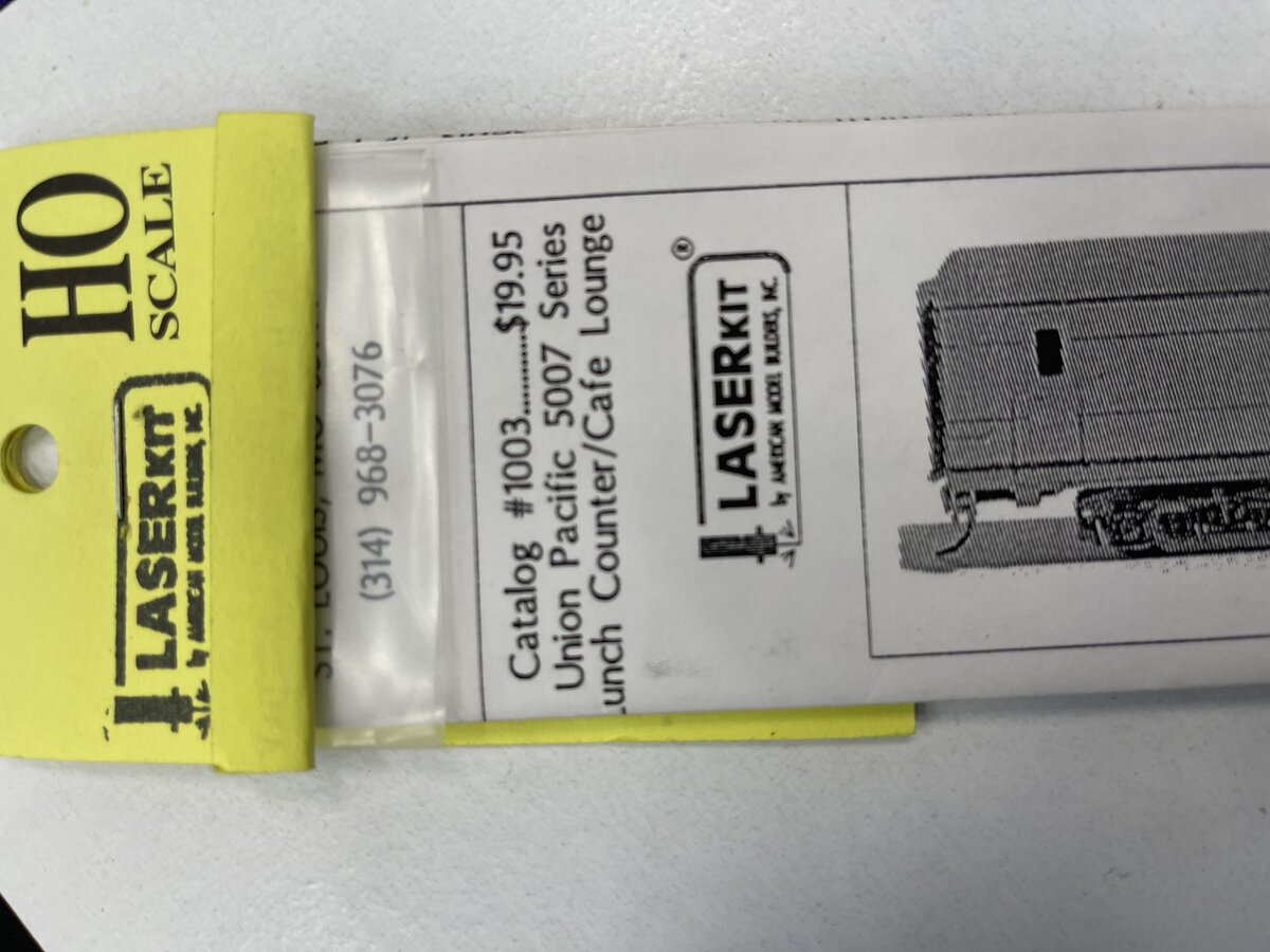 American Model Builders HO 1003 UP 5007 Café Car Kit