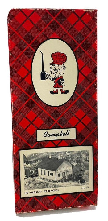 Campbell Scale Models 436 HO Grocery Warehouse Building Craftsman Kit