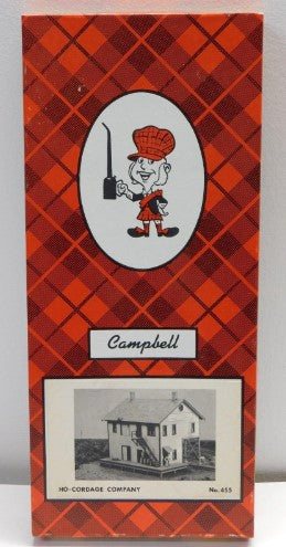 Campbell Scale Models 455 HO Cordage Company Building Craftsman Kit