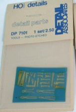 Detail Associates 7101 HO Photo Etched Tool Set
