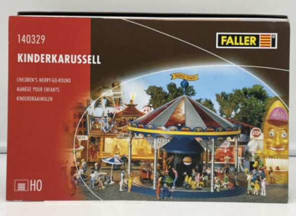 Faller 140329 HO Children's Merry-Go-Round Building Kit