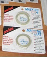 Pactra MT-108 Masking Tape 1/8" X 20' 1 Roll